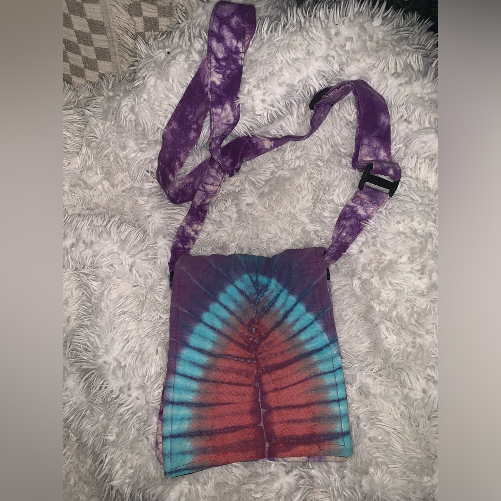 ⭐️Tie Dye Fabric Cross Body Bag Purse